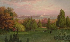 Vue de Washington depuis Arlington